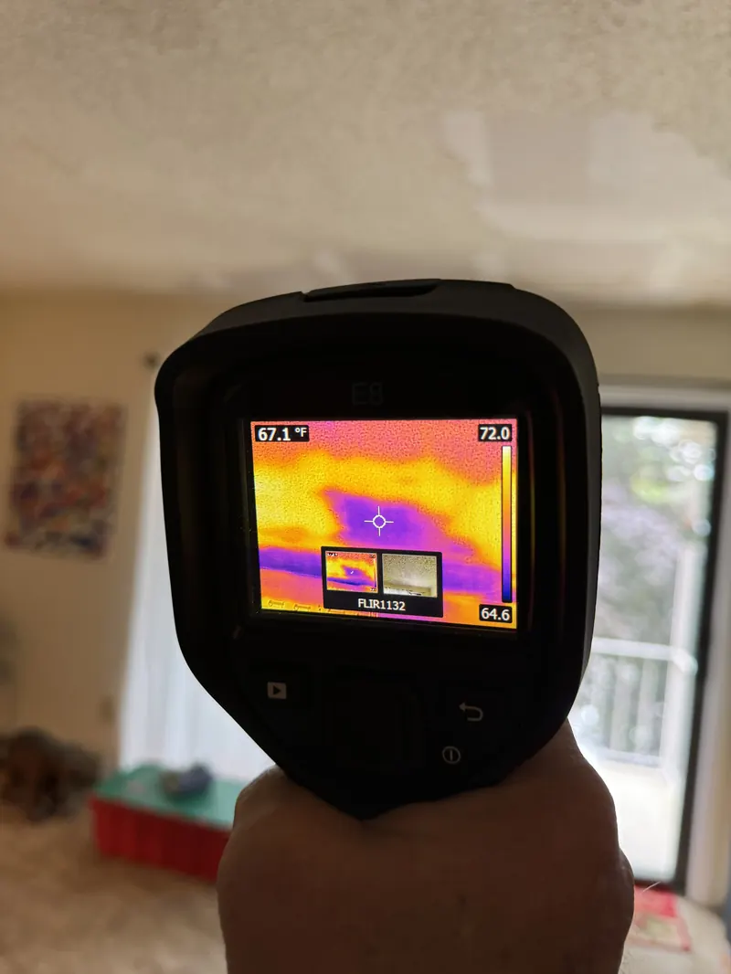 Thermal imaging water detection Capital Region